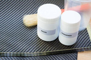 Compuesto de fibra de carbono fabricado con resina epoxi