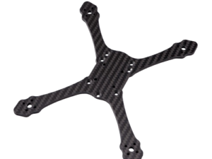 Lightweight carbon fiber board for custom FPV drone parts
