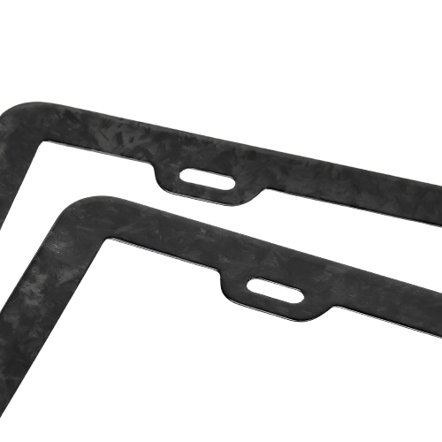 colored forged pattern luxury Car License Plate Frame