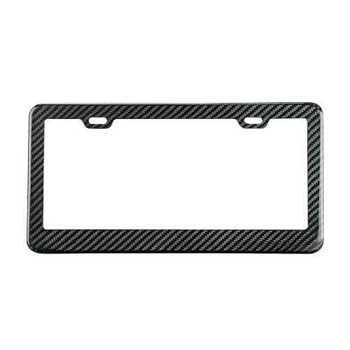 gloss forged finish performance car plate holder