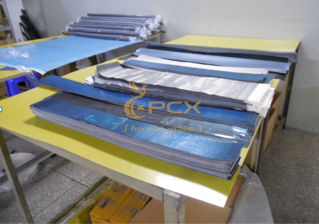 Carbon fiber cloth and fabric